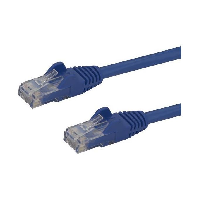 StarTech Cavo Patch Antigroviglio Utp Rj45 Cat6 Gigabit Blu 10 M