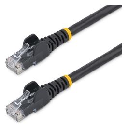 Startech cavo di rete da 10m nero Cat5e Ethernet rj45 Antigroviglio