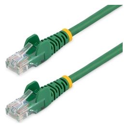StarTech Cavo di rete CAT 5e - Cavo Patch Ethernet RJ45 UTP Verde da 2m  antigroviglio