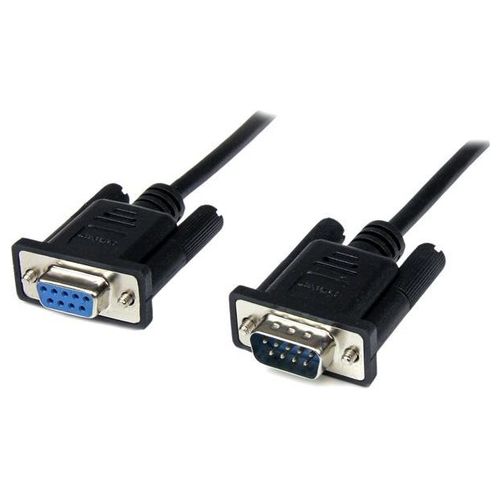StarTech Cavo Seriale Null Modem Db9 Rs232 Nero 1 M - F/m