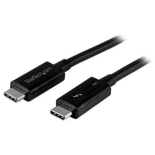Startech cavo thunderbolt 3 usb-c ( 40gbps) da 0,5m - compatibile con thunderbolt e usb