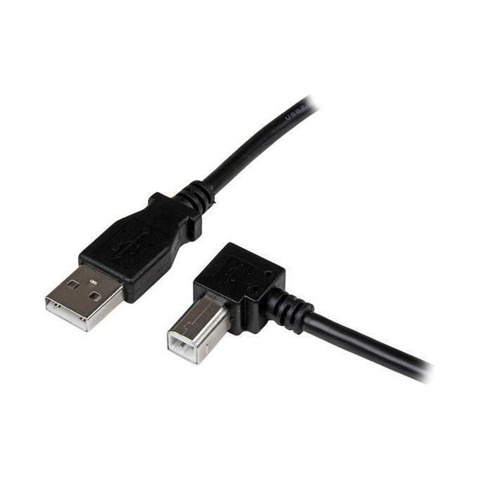 StarTech Cavo USB 2.0 A a B con angolare destro da 3 m - M/M
