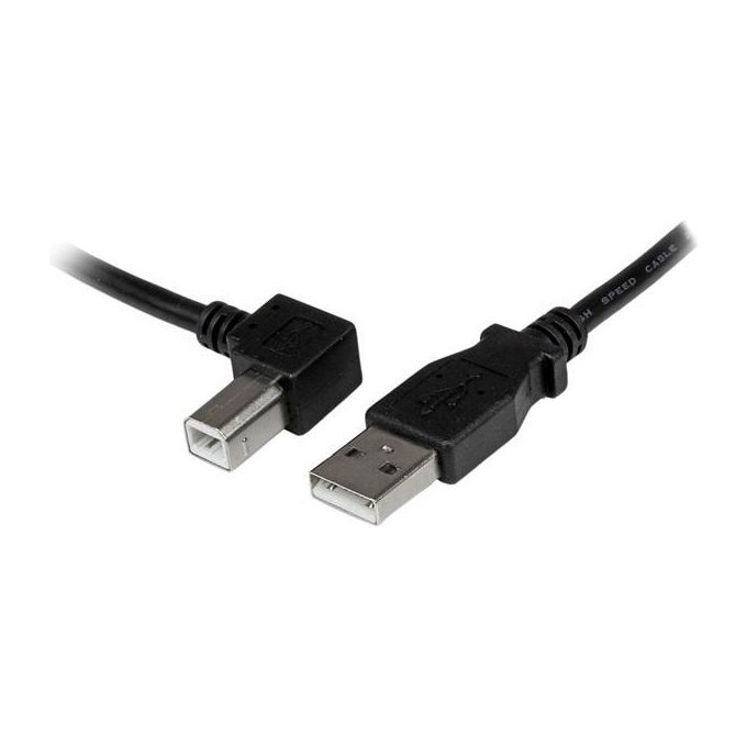 StarTech Cavo USB 2.0 A a B con angolare sinistro 1 m - M-M