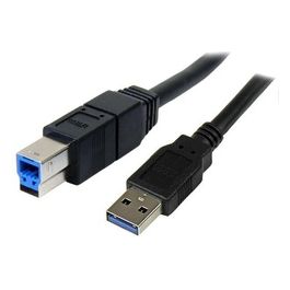 StarTech Cavo USB 3.0 SuperSpeed 3 m A a B - M/M, colore nero