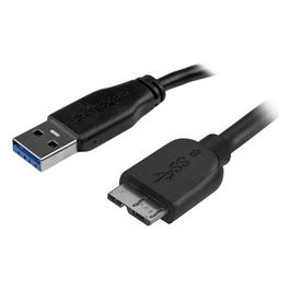 StarTech Cavo USB 3.0 Tipo A a Micro B slim - Connettore USB3.0 A a Micro B slim SuperSpeed M/M - 50cm