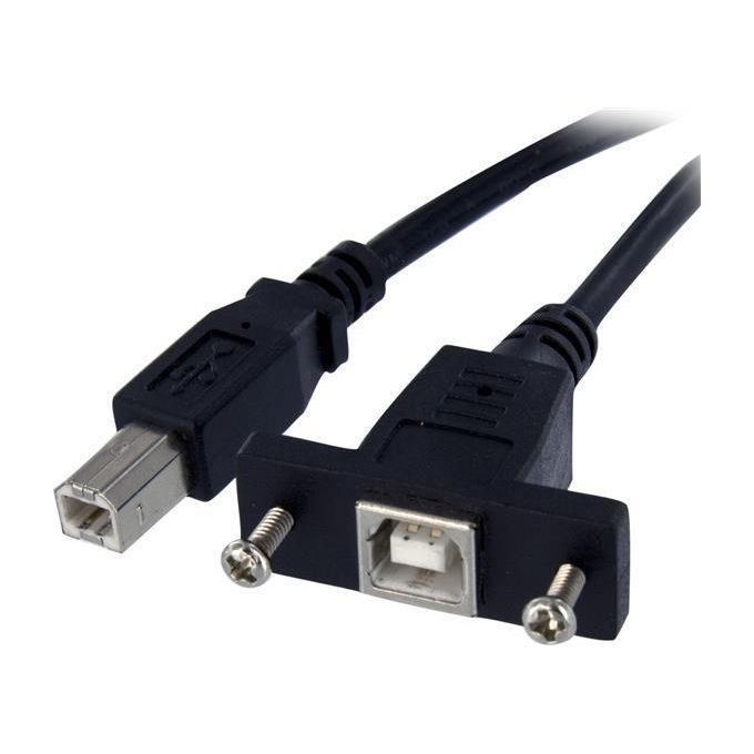 StarTech Cavo USB a pannello 91 cm B ad B - F/M