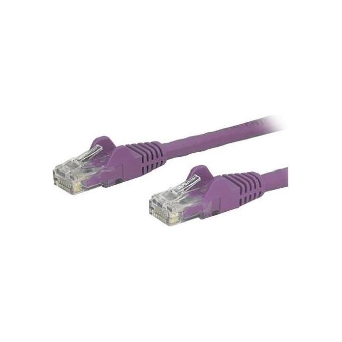 StarTech.com 2m Cat6 Purple Snagless Gigabit Ethernet Rj45 cavo maschio maschio