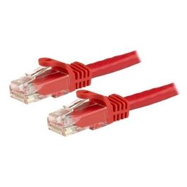 StarTech.com 3m Cat6 Red Snagless Gigabit Ethernet Rj45 cavo maschio maschio