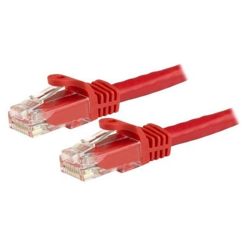 StarTech.com 3m Cat6 Red Snagless Gigabit Ethernet Rj45 cavo maschio maschio