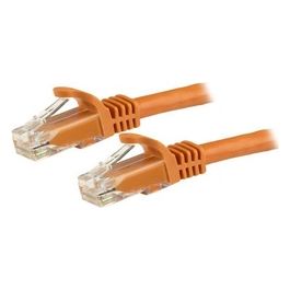 StarTech.com 5m Cat6 Orange Snagless Gigabit Ethernet Rj45 cavo maschio maschio