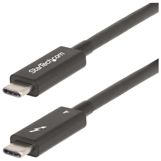 StarTech.com A40G2MB-TB4-CABLE Cavo Thunderbolt 2mt 40 Gbit-s Nero