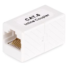 Accoppiatore Rj45 Accoppiatore Ethernet Cat6 in Linea Connettore Femmina a Femmina T568b Estensione Cavo Ethernet Non Schermato