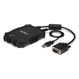 Adattatore crash cart portatile per PC con alloggiamento antiurto - Console KVM USB con trasferimento di file e Acquisizione Video