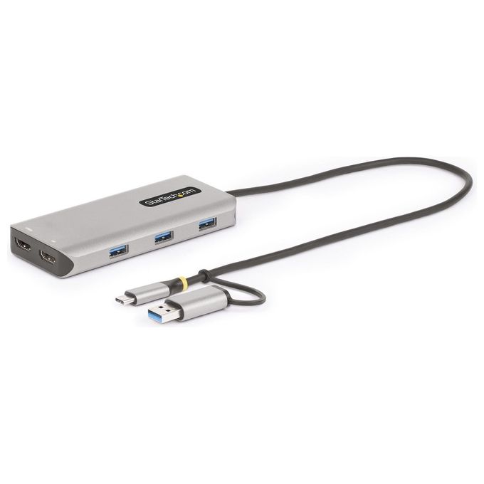 StarTech.com Adattatore Multiporta Usb-C con Dongle Usb-c a Usb-A
