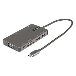 StarTech.com Adattatore Multiporta Usb C Dock da Viaggio Hdmi 4k 30hz O Vga Hub Usb 3.0