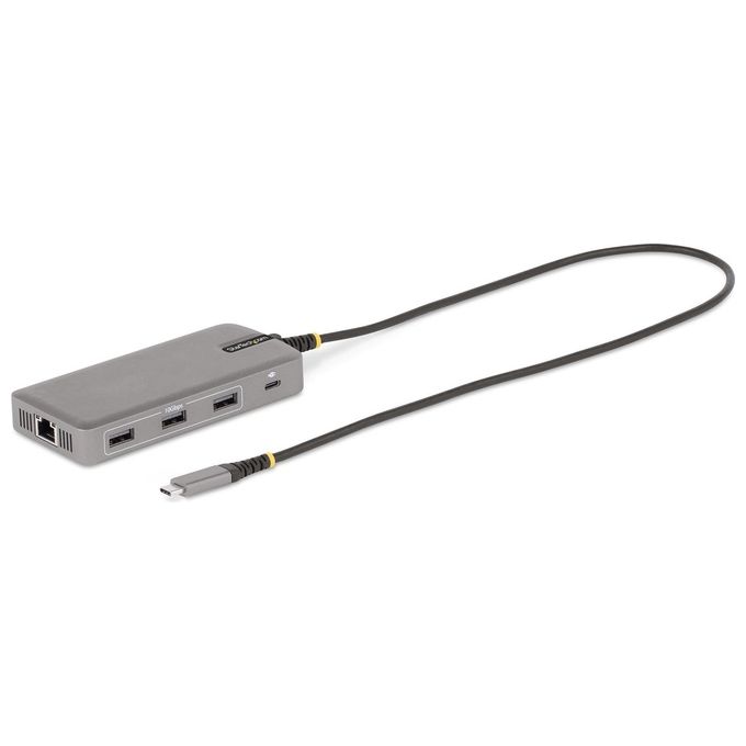 StarTech.com Adattatore Multiporta USB-C Docking Station USB Type-C 2x 4K30Hz  HDMI e DisplayPort 4K 60Hz Hub USB a 3 Porte 10Gbps