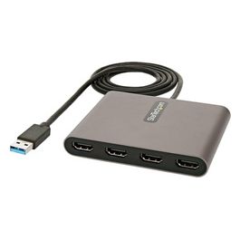 StarTech.com Adattatore Usb-A a Hdmi 1080p 60 Hz a 4 Porte