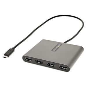 StarTech.com Adattatore USB-C a HDMI 1080p 60 Hz a 4 Porte Convertitore USB Tipo C a HDMI