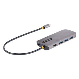 Startech.com Adattatore Usb C Multiporta Video Hdmi 4k 60hz Hub Usb 3.2 a 3 Porte Usb-A 5gbps