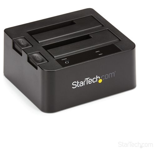 StarTech.com Box esterno USB 3.1 Gen 2 (10Gbps) a doppio alloggiamento da 2,5/3,5 SATA SSD/HDD