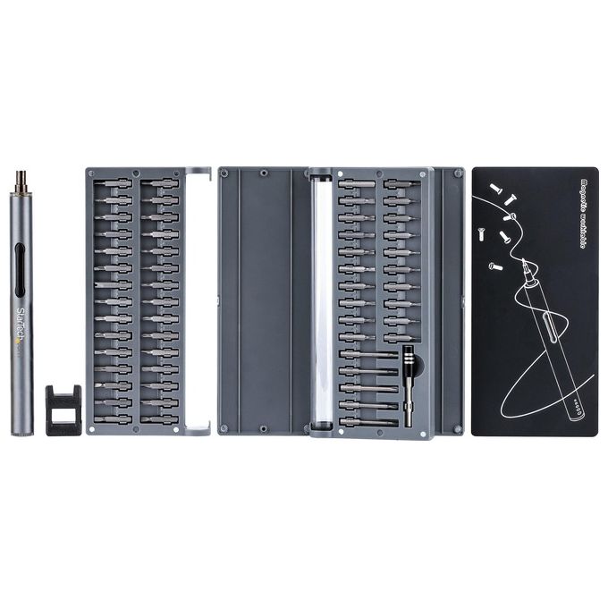 StarTech.com Cacciavite di Precisione Elettrico Cordless 4mm 0.35 Nm 2 Batterie