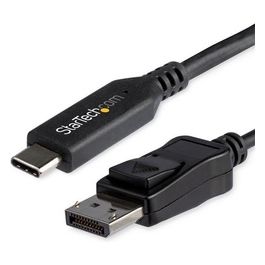StarTech.com Cavo Adattatore DisplayPort USB-C da 1,8m 8K 30hz Adattatore Video Usb-C Nero