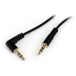 StarTech.com Cavo Audio Stereo 3,5mm Slim Angolato a Destra da 1,8m M/M