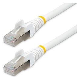 StarTech.com Cavo Ethernet CAT 6a 3mt Bianco Cavo di Rete LAN Low Smoke Zero Halogen (LSZH)
