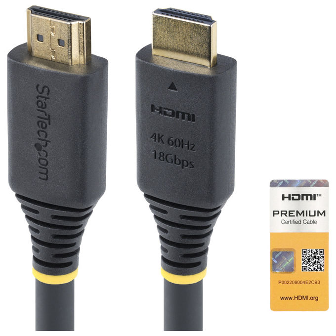 StarTech.com Cavo HDMI Attivo 10m 4K 60Hz HDR10 HDCP 2.2 ARC