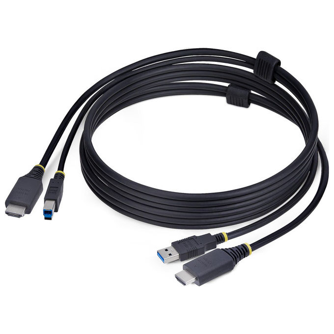 StarTech.com, Cavo KVM HDMI USB, 5Gbps, 1.8m, 4K 60Hz