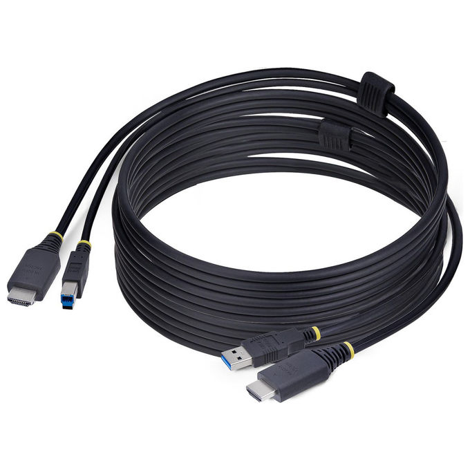StarTech.com, Cavo KVM, HDMI, USB 5Gbps, 3m, 4K 60Hz