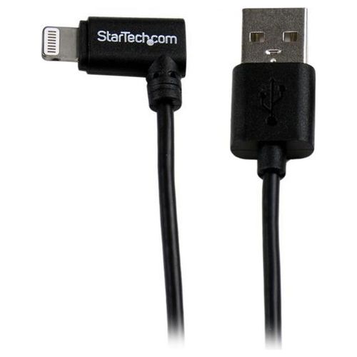 StarTech.com cavo Lightining a usb nero Angolare 2m per ipod Iphone ipad