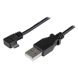 Startech.com Cavo di ricarica e sincronizzazione micro USB da 1 m - USB-A a Micro B ad angolo destro - M/M - 0,25mm²