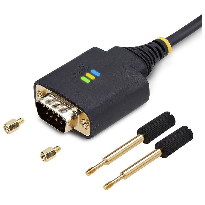 StarTech.com Cavo Seriale USB 1m Ritenzione COM Viti-Dadi Intercambiabili