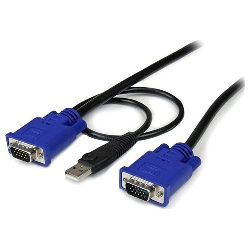 StarTech.com Cavo Sottile Kvm Usb 2 In 1 1 M Ca