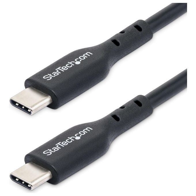 StarTech.com Cavo USB-C da 2mt Cavo di Ricarica USB-C 60W 3A Power Delivery