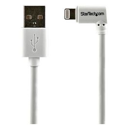 StarTech.com Cavo USB a connettore Lightning da 8 pin ad angolo destro da 2m bianco