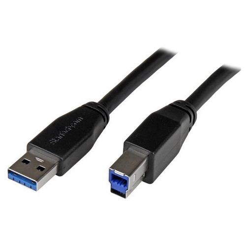 StarTech.com Cavo USB 3.0 attivo USB-A a USB-B - USB 3.1 Gen 1 (5 Gbps) da 5m