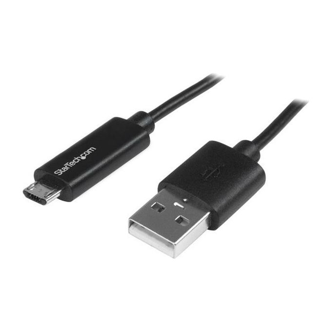 Startech.com Cavo USB a Micro-USB con indicatore di ricarica a LED M-M da 1m