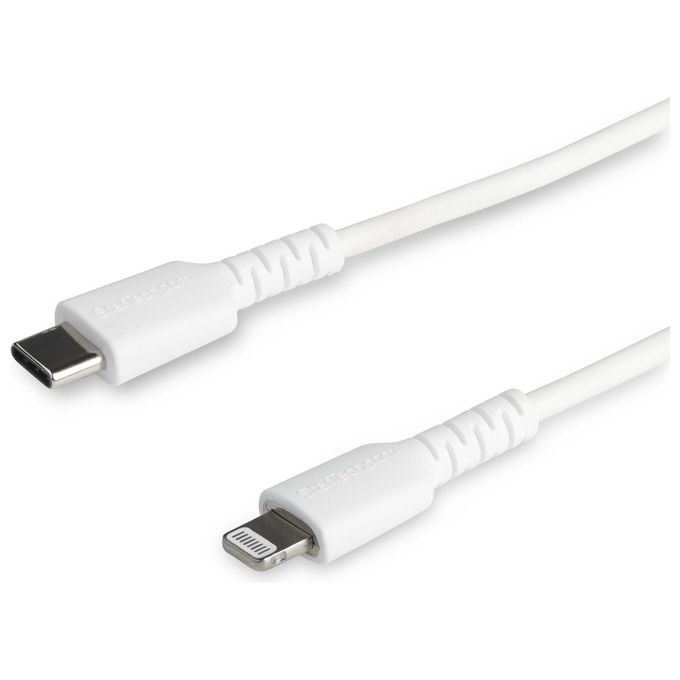 StarTech.com Cavo Usb-C a Lightning da 2mt con Certificazione Apple MFi Bianco