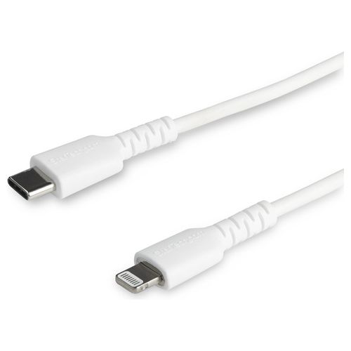 StarTech.com Cavo Usb-C a Lightning da 1mt con Certificazione Apple MFi Bianco