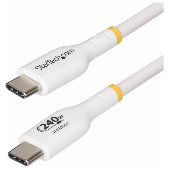 StarTech.com Cavo Usb-C Certificato Usb-If Cavo di Ricarica 240W PD EPR 4mt
