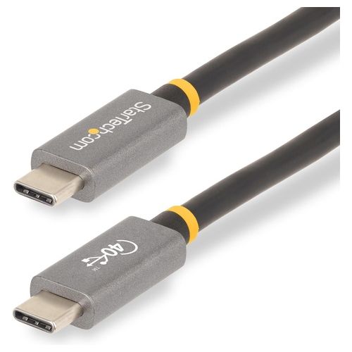 StarTech.com Cavo USB4 da 1mt Cavo USB Type-C Certificato USB-IF