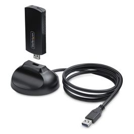 Chiavetta Wi-Fi 6E USB/Dongle per PC Desktop/Laptop NIC Wireless con Antenna Pieghevole