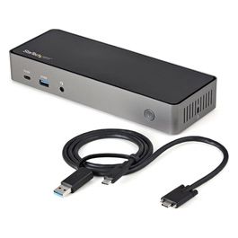 StarTech.com DK31C3HDPDUE Usb-C e Usb-A Dock Docking Station Universale Triplo Monitor DisplayPort e Hdmi 4K 60Hz 85W Power Delivery