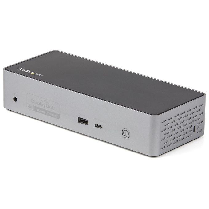 Startech.com Docking Station Usb C Quad Monitor Displayport-Hdmi 4k 60hz Dock Usb-C Multi Hdmi-Dp Power Delivery 100W