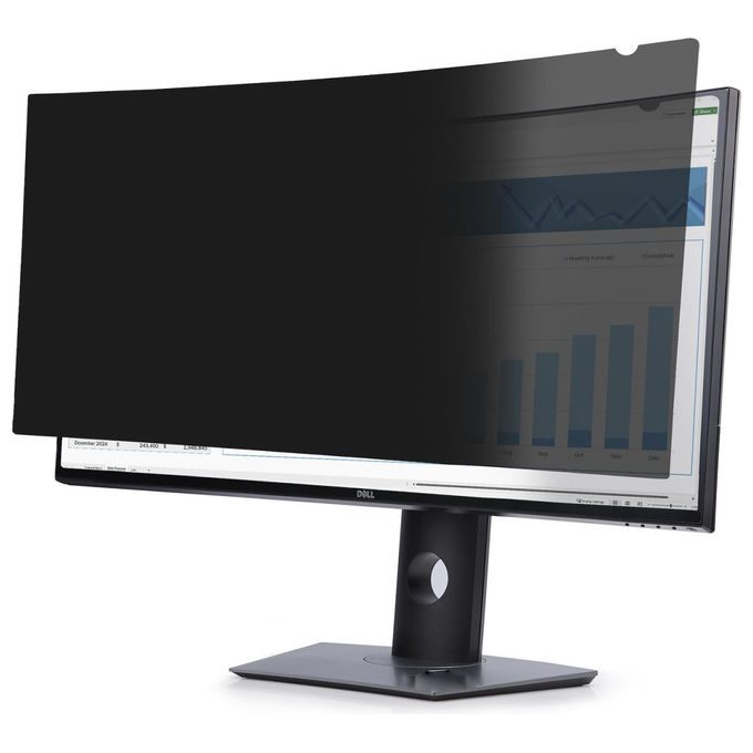 StarTech.com 34C29-PRIVACY-SCREEN Filtro Privacy Curvo Per Monitor Dell P3424WE Ultrawide 21:9 Reversibile Opaco-Lucido