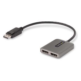 StarTech.com Hub Mst Displayport A 2 Porte Adattatore Multi-Monitor Dp 1.4 A 2x Dp 4k 60hz