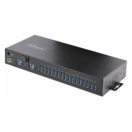 Hub Usb 16 Porte Industriale 5Gbps In Metallo