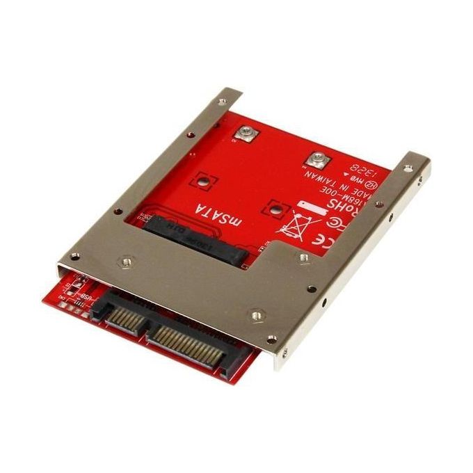 StarTech.com Msata Ssd To 2.5'' Sata Adapter Converter W/ Open Frame